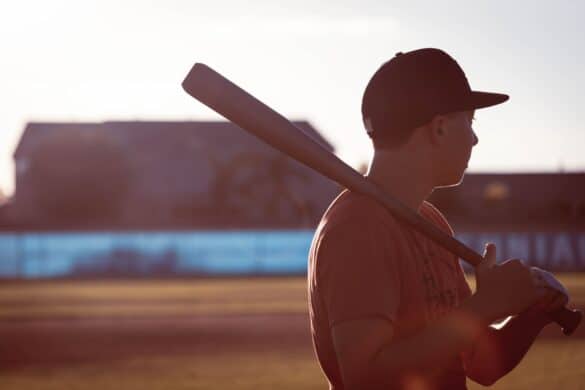 Gianmarco Castronovo batting practice